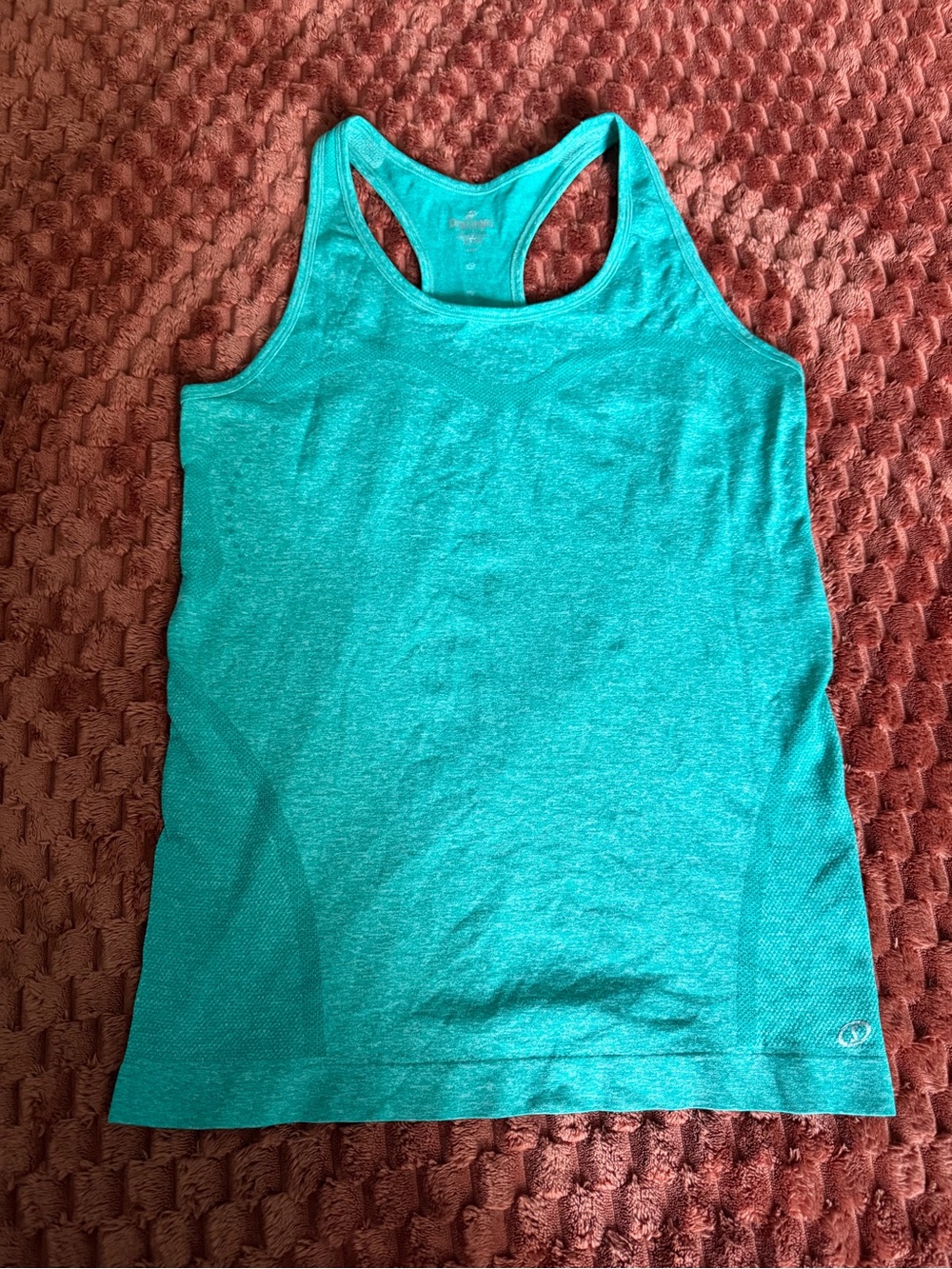 Spalding Teal Racerback Tank Top